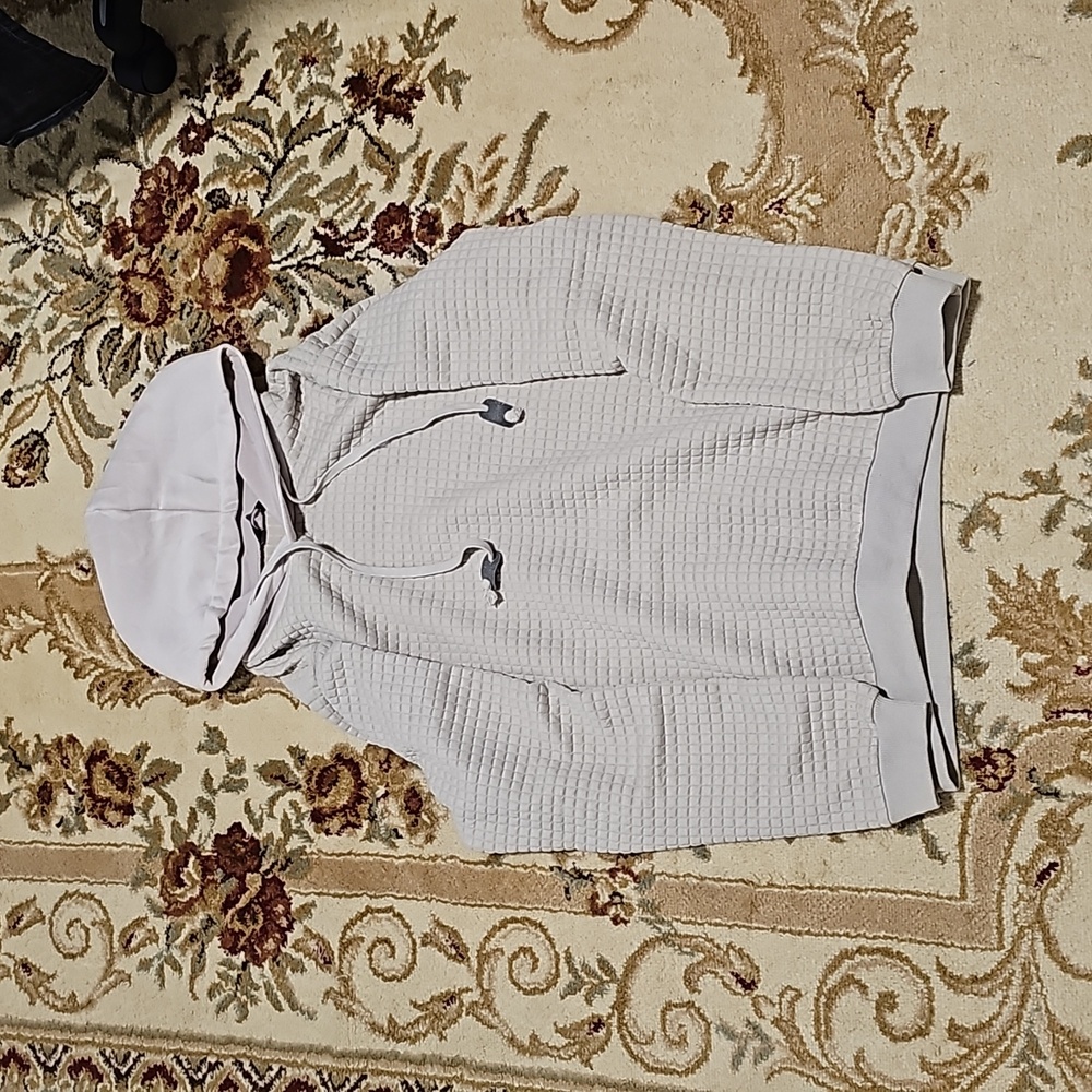 Mens tan hoodie